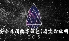 如何安全关闭数字钱包？