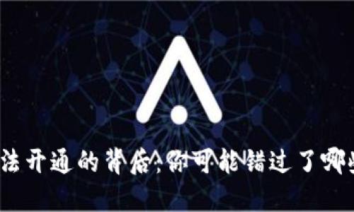 数字钱包无法开通的背后：你可能错过了哪些关键步骤？