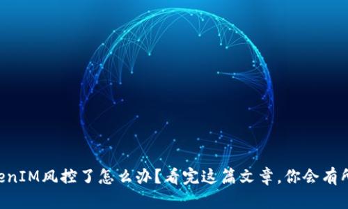 当TokenIM风控了怎么办？看完这篇文章，你会有所启发！