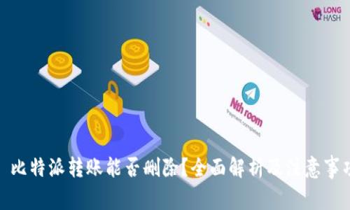 : 比特派转账能否删除？全面解析及注意事项